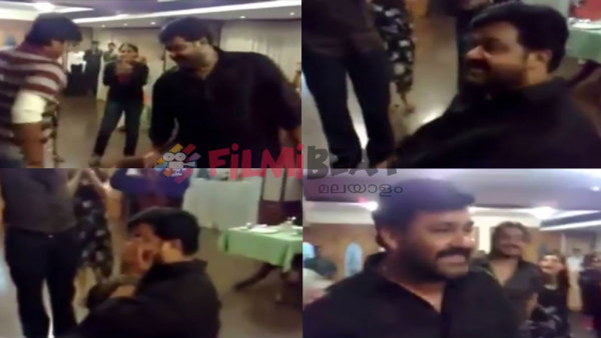 Mohanlal playing musical chair, which video goes viral on facebook