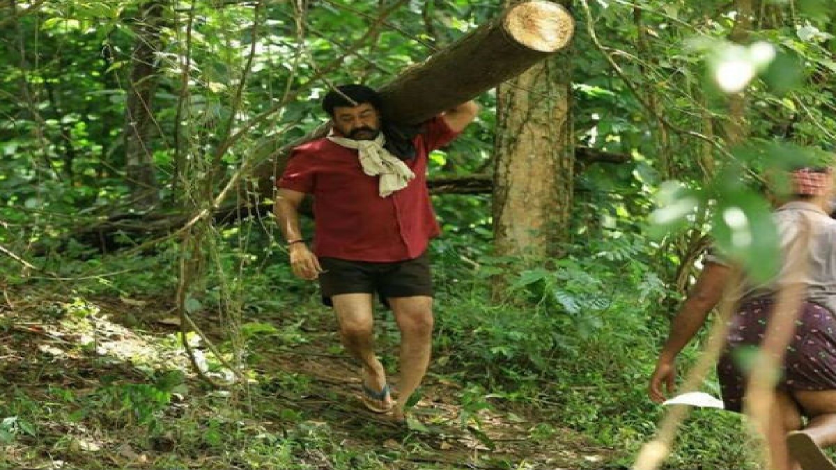 Latest location still from Pulimurugan goes viral on social media