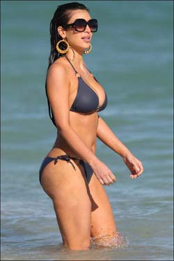 Kim Kardashian in Miami Beach Kim Kardashian in Miami Beach