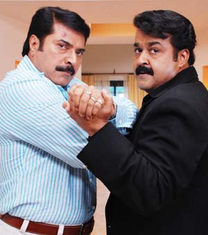 Mammootty and Mohanlal Mammootty and Mohanlal