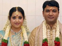Meena with Husband Meena with Husband