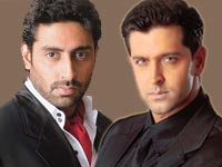 Abhishek Bachchan And Hrithik Roshan Abhishek Bachchan And Hrithik Roshan