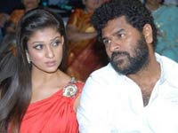 Nayantara and Prabh Deva Nayantara and Prabh Deva