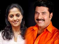 Mammootty and Nadiya Mammootty and Nadiya