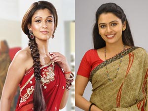 Nayantara and Dhanya Mary Nayantara and Dhanya Mary