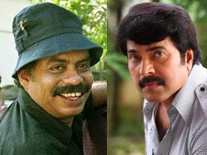 Sathyan Anthikkad and Mammootty Sathyan Anthikkad and Mammootty