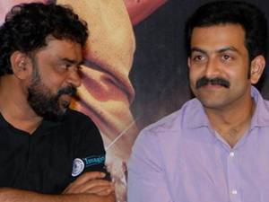 Santosh Sivan and Prithviraj Santosh Sivan and Prithviraj