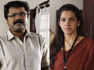 Anoop Menon and Sandhya Anoop Menon and Sandhya