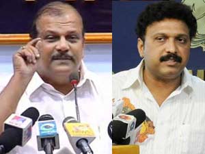 Ganesh Kumar, PC George Ganesh Kumar, PC George