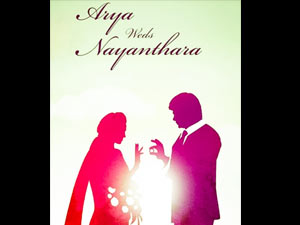 Arya- Nayanthara wedding invitation Arya- Nayanthara wedding invitation