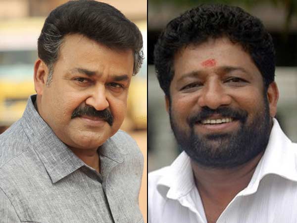 Mohanlal and VM Vinu Mohanlal and VM Vinu