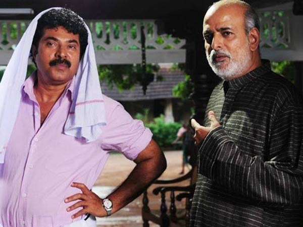 Mammootty And Sasikumar Mammootty And Sasikumar
