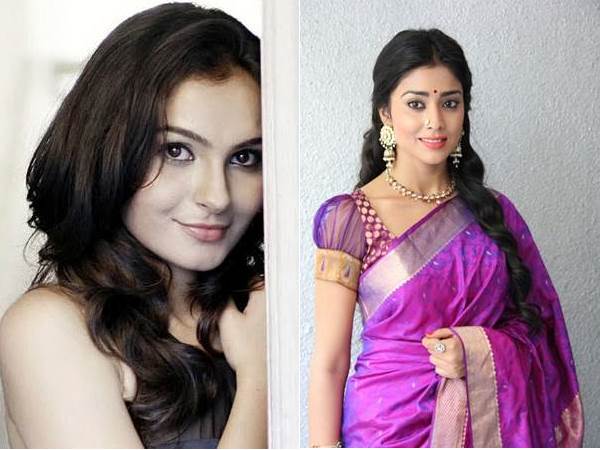 Shriya Saran and Andrea Jeremiah Shriya Saran and Andrea Jeremiah