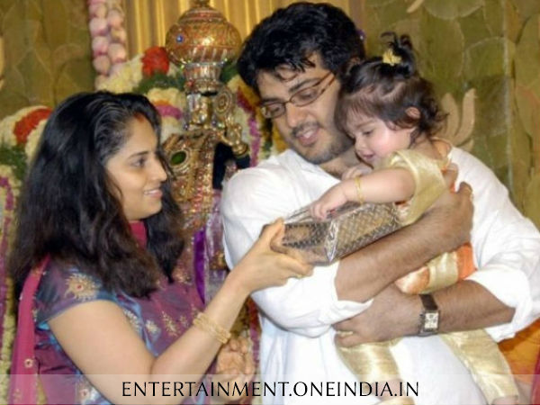 Ajith and family Ajith and family