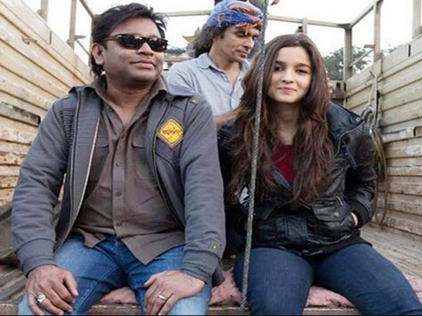AR Rahman and Aliya AR Rahman and Aliya