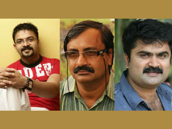 Jayasurya, Anoop Menon, VK Prakash Jayasurya, Anoop Menon, VK Prakash