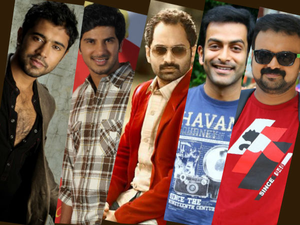 nivin-dulquar-fahad-prithvi-kunchakko nivin-dulquar-fahad-prithvi-kunchakko