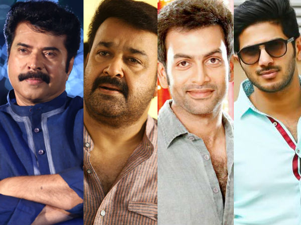 mammootty-mohanlal-prithi-dulquar mammootty-mohanlal-prithi-dulquar
