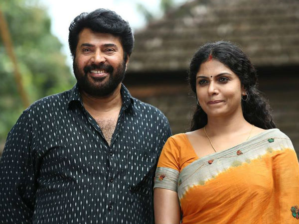 ആശ ശരത്ത് - മമ്മൂട്ടി