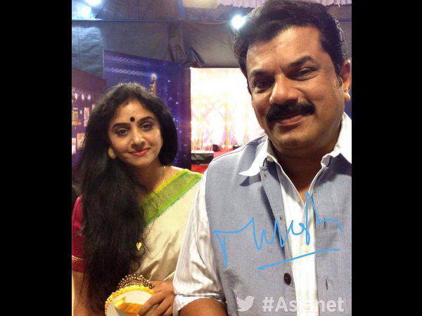 മുകേഷും ഭാര്യയും
