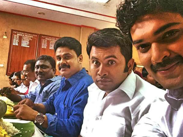 ദിലീപും അജുവും അജ്മലും