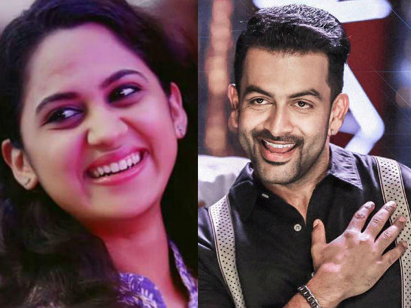 പൃഥ്വിരാജിനൊപ്പം