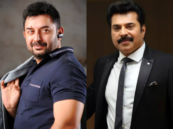 മമ്മൂട്ടിയും അരവിന്ദ് സ്വാമിയും
