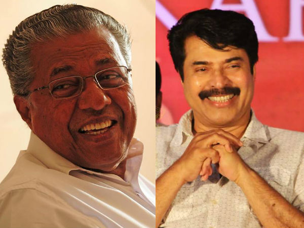 mammootty-pinarayi mammootty-pinarayi
