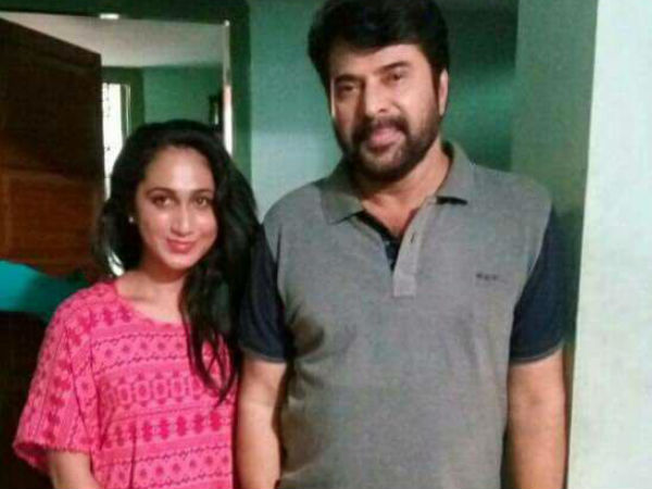 മമ്മൂട്ടിയ്ക്കൊപ്പമുള്ള അനുഭവം