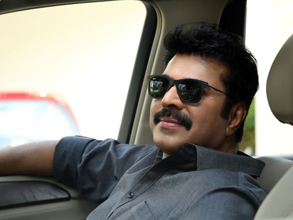 മമ്മൂട്ടിയുടെ മുഖഭാവം