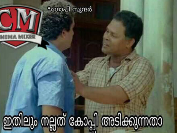 കോപ്പിയായിരുന്നു നല്ലത്