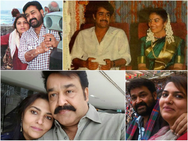 മോഹന്ലാലും സുചിത്രയും