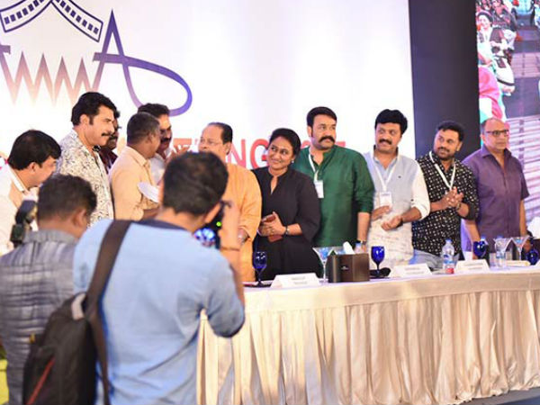 അമ്മ പിരിച്ചുവിടാന് പറഞ്ഞവരോട്