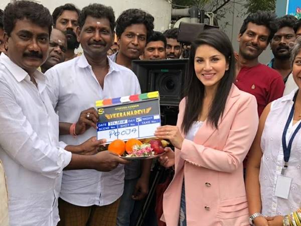 Veerama Devi Shooting Veerama Devi Shooting