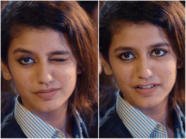 പ്രിയയുടെ കണ്ണിറുക്കല്