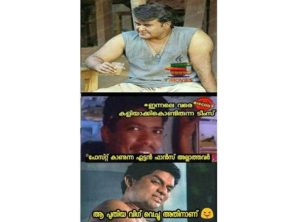 പുതിയ വിഗ് വെച്ചു അതിനാണ്..