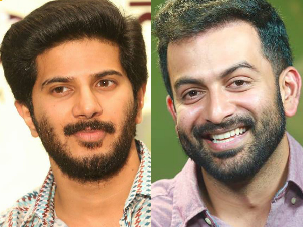 പൃഥ്വി ദുല്ഖറിനെക്കുറിച്ച് പറഞ്ഞത്