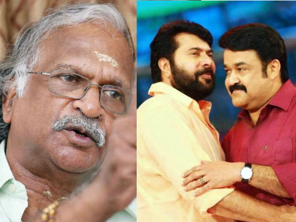 ലാലിനെയും മമ്മൂട്ടിയെയും വിമര്ശിച്ചതിന്