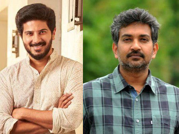 dulquer salman-ss rajamouli dulquer salman-ss rajamouli