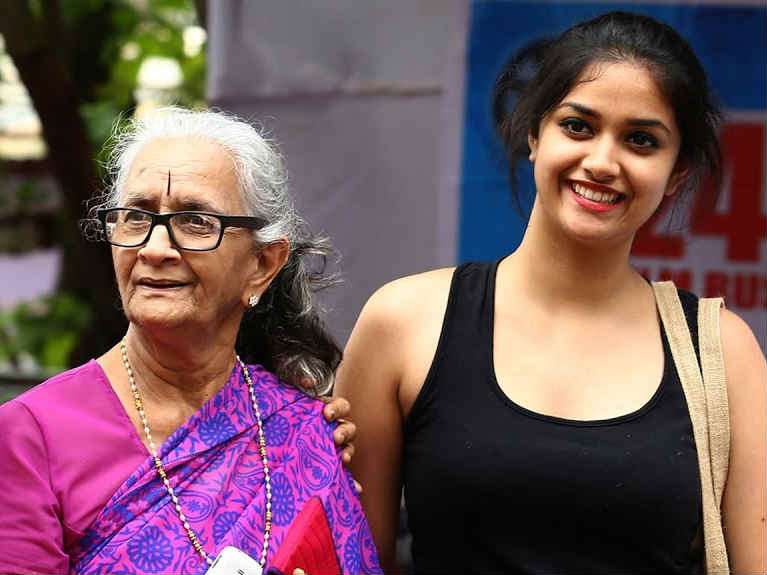keerthi-grand mother keerthi-grand mother