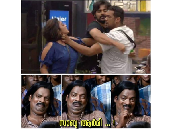 സാബു ആര്മിയുടെ ഭാവം
