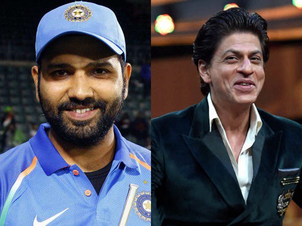 rohit sharma-shahrukh khan rohit sharma-shahrukh khan