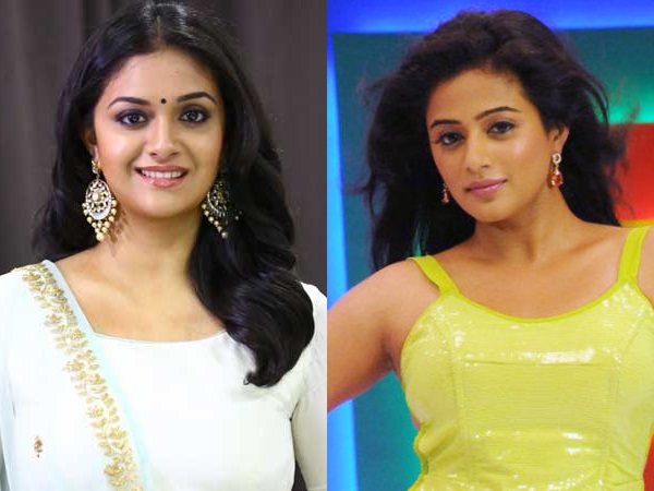 keerthi suresh-priyamani keerthi suresh-priyamani