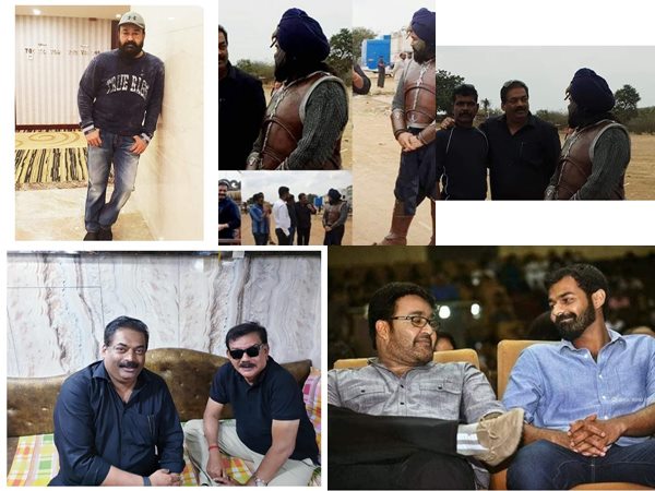 മോഹന്ലാലിന്റെ ലുക്ക്
