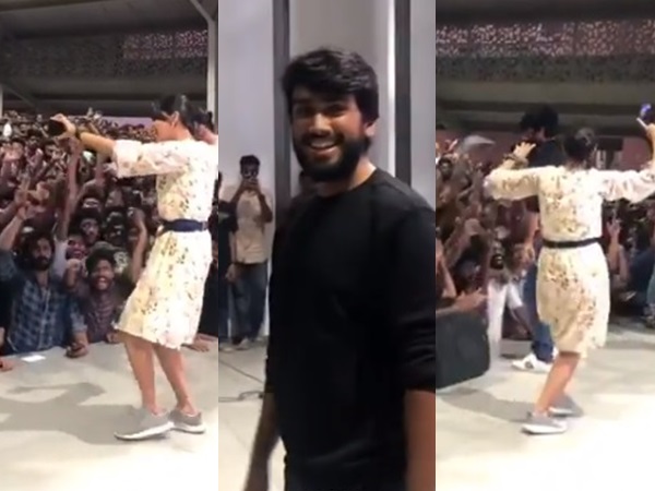 കോളേജ് വിദ്യാര്ത്ഥികള്ക്കൊപ്പം താരങ്ങള്