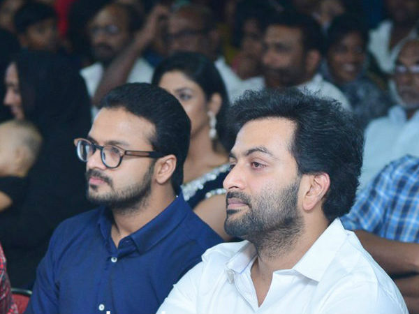 പൃഥ്വിരാജിന് നല്കി
