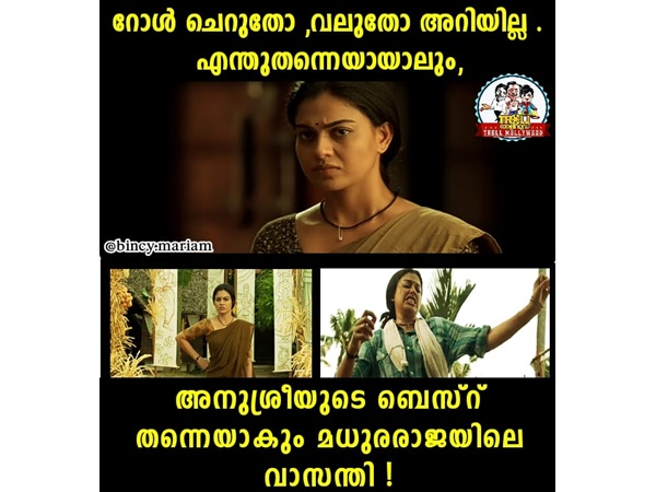 അനുശ്രീയുടെ കരിയര് ബെസ്റ്റ്
