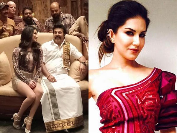 Mammootty, Sunny Leone Mammootty, Sunny Leone