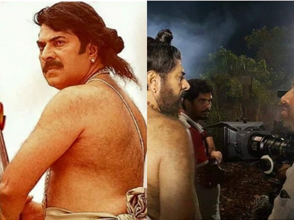 മാമാങ്കത്തിന്റെതായി ചിത്രീകരിച്ച രംഗങ്ങള്
