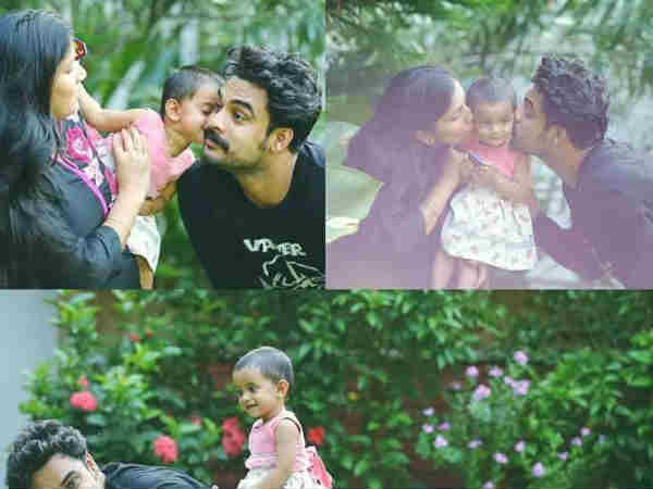 ഭാര്യയും മകളും ഒപ്പമുണ്ട്